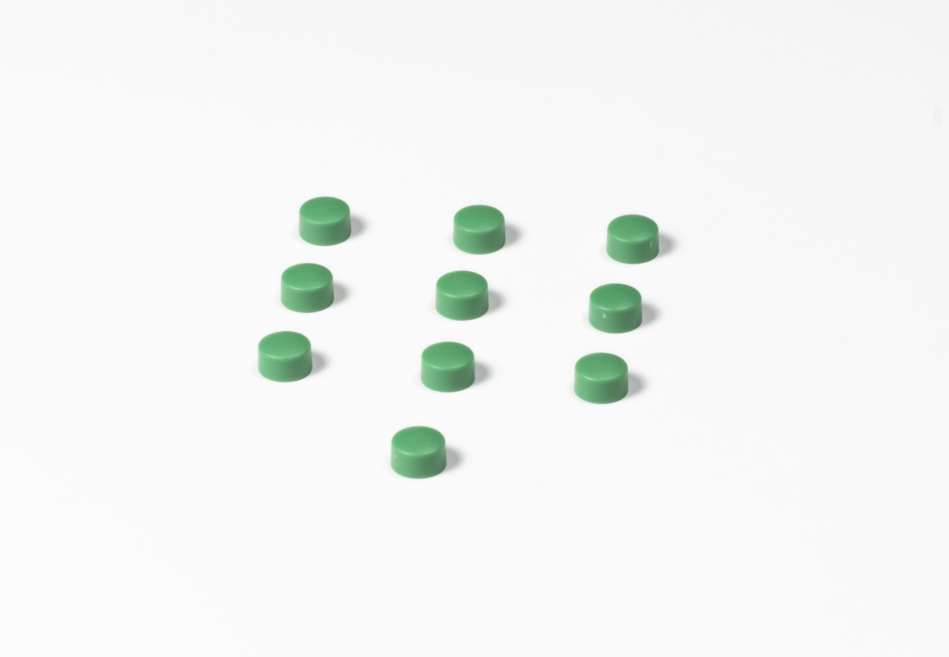 Grønne magneter til whiteboardtavler