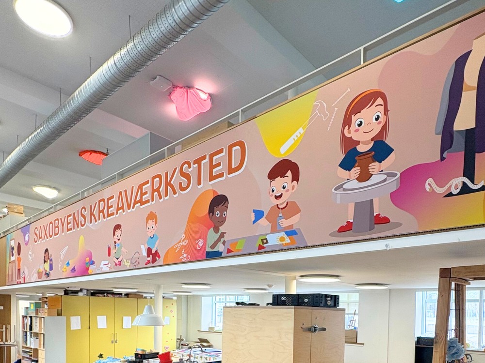 Akustikbillede til værksted i fritidstilbud