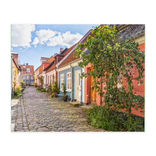 Akustikbillede med motiv af Aalborg