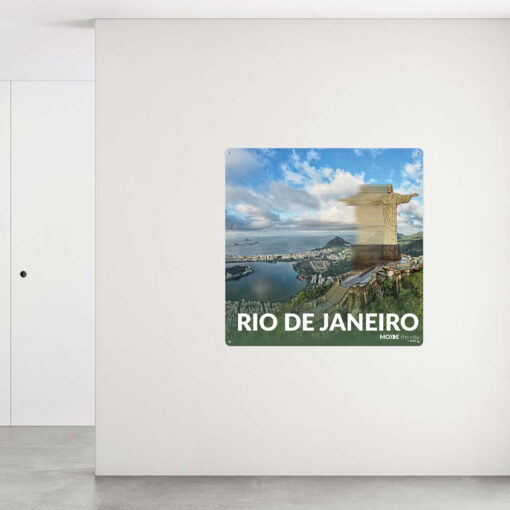 Vægplade med Move Rio de Janeiro