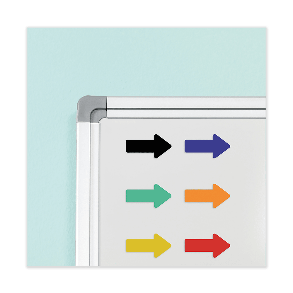 180 magnetiske pile i seks forskellige farver