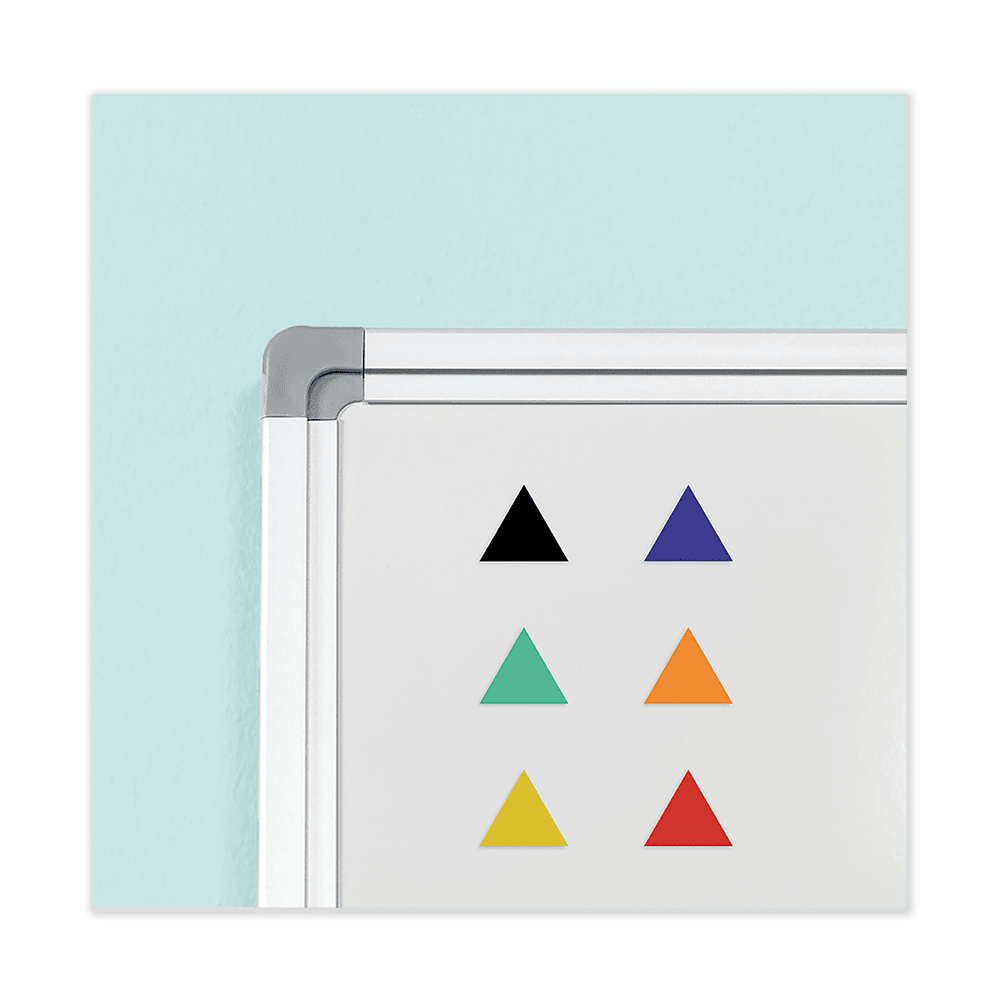 1080 magnetiske trekanter i forskellige farver