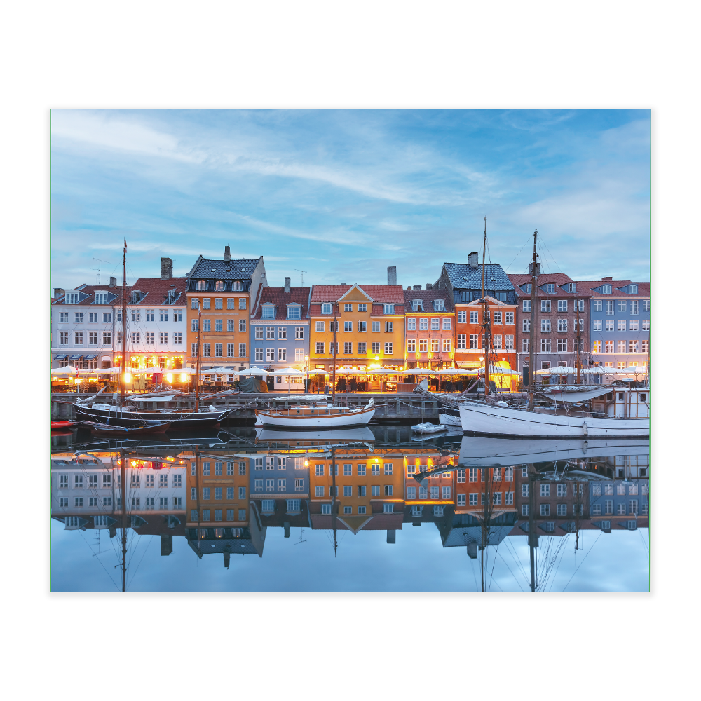 Akustikbillede med motiv af Nyhavn