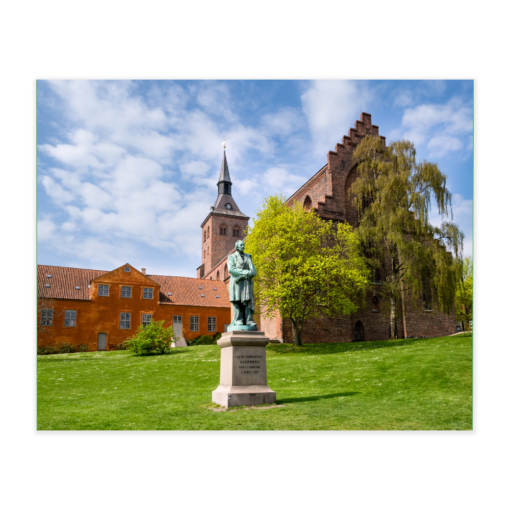 Akustikbillede med motiv af Odense by