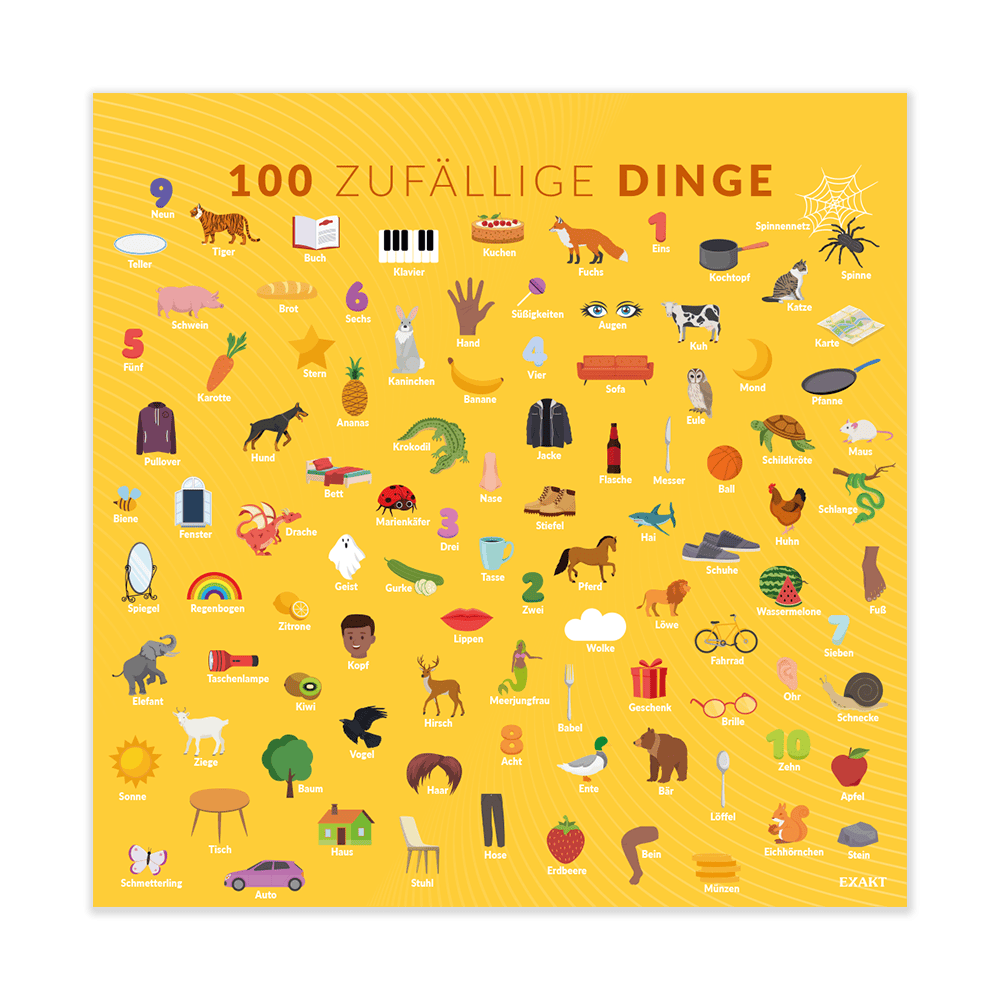 Design med 100 tyske ting til grundskolen