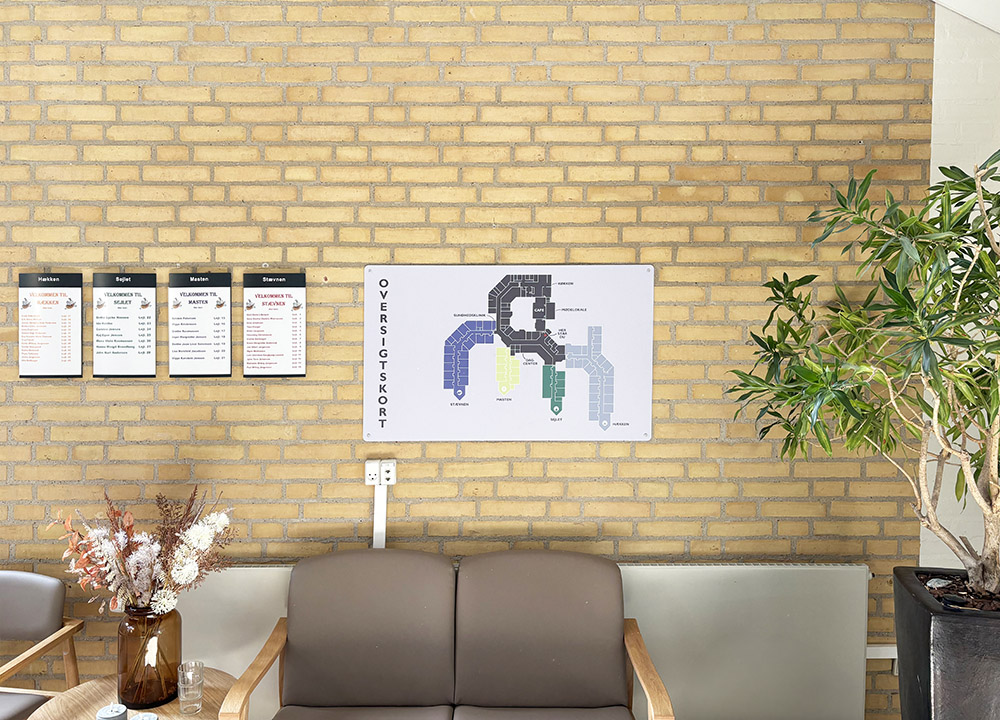 Visuel løsning til Fænø Plejecenter