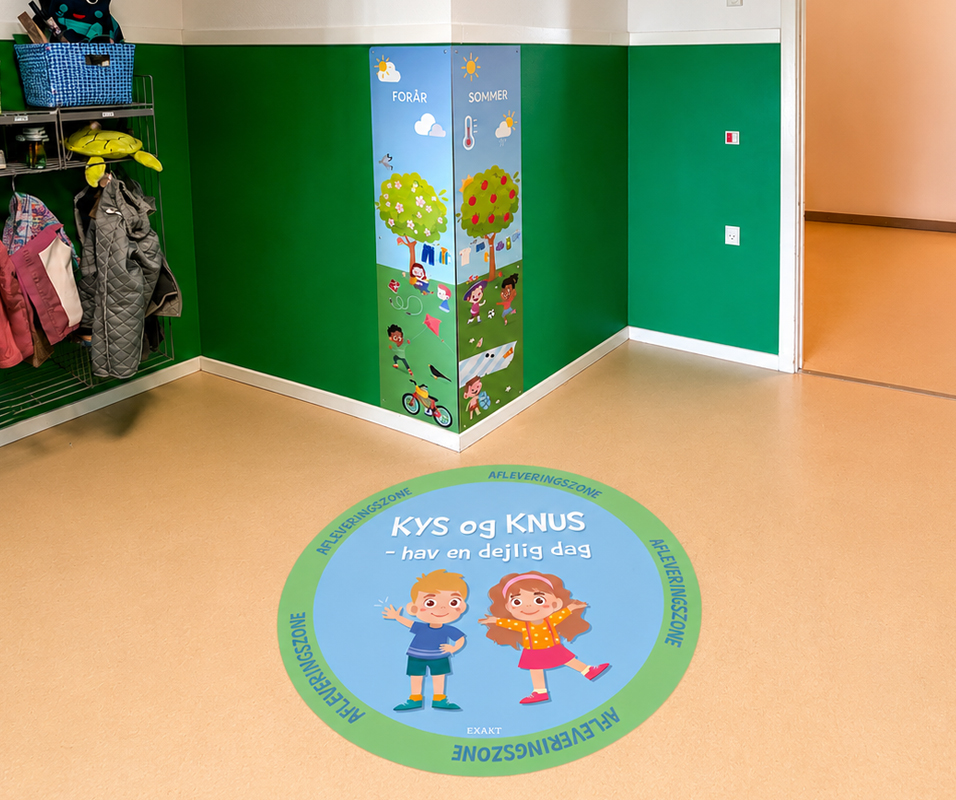Afleveringszone i garderobe