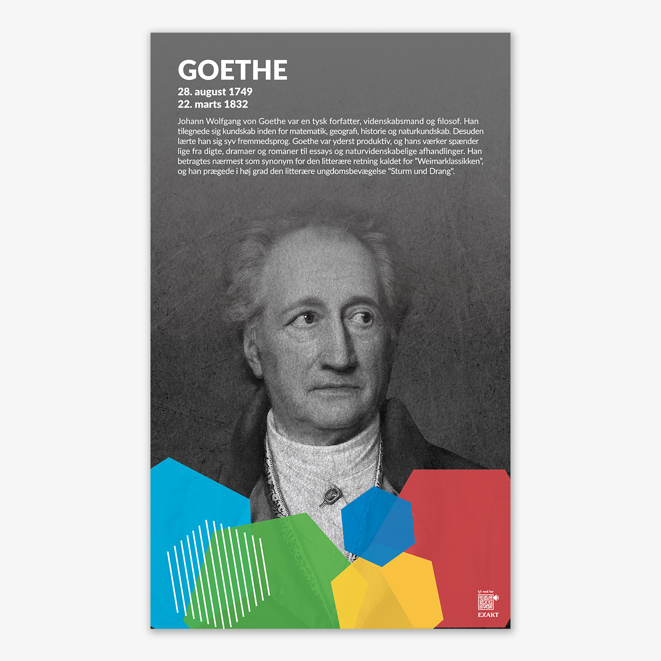 Design med Johann Goethe