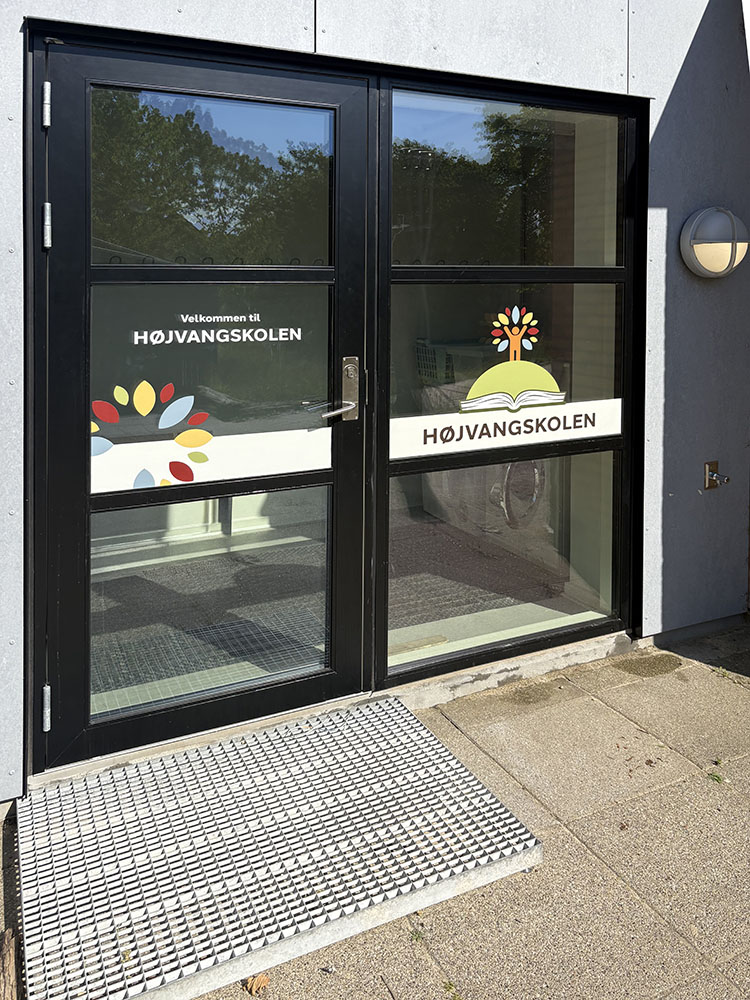 Visuel løsning til Højvangskolen