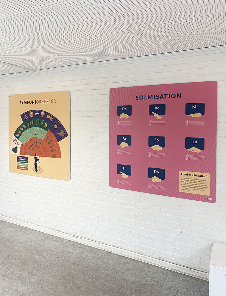 Visuel løsning til Højvangskolen