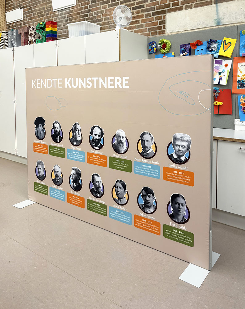 Visuel løsning til Peder Lykke Skolens SFO