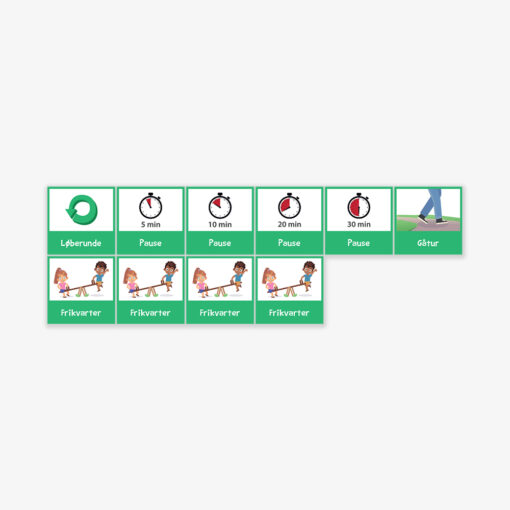 Piktogrammagneter til indskolingen