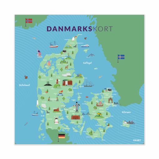 Danmarkskort