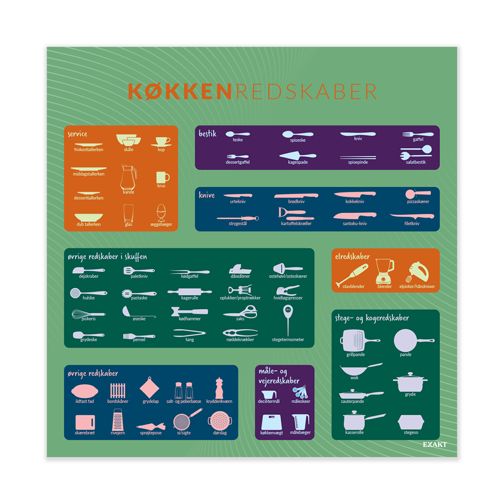 køkkenredskaber