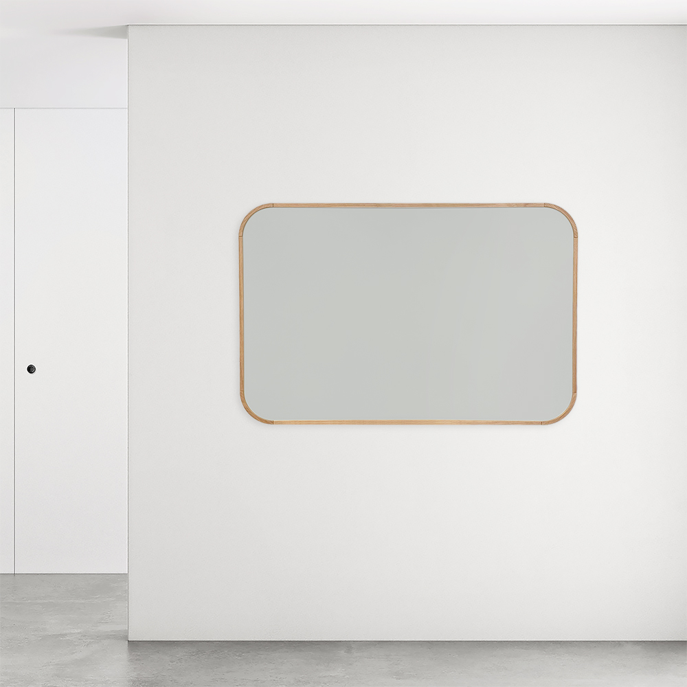 Stilren satin tavle med refleksfri overflade i farven grå