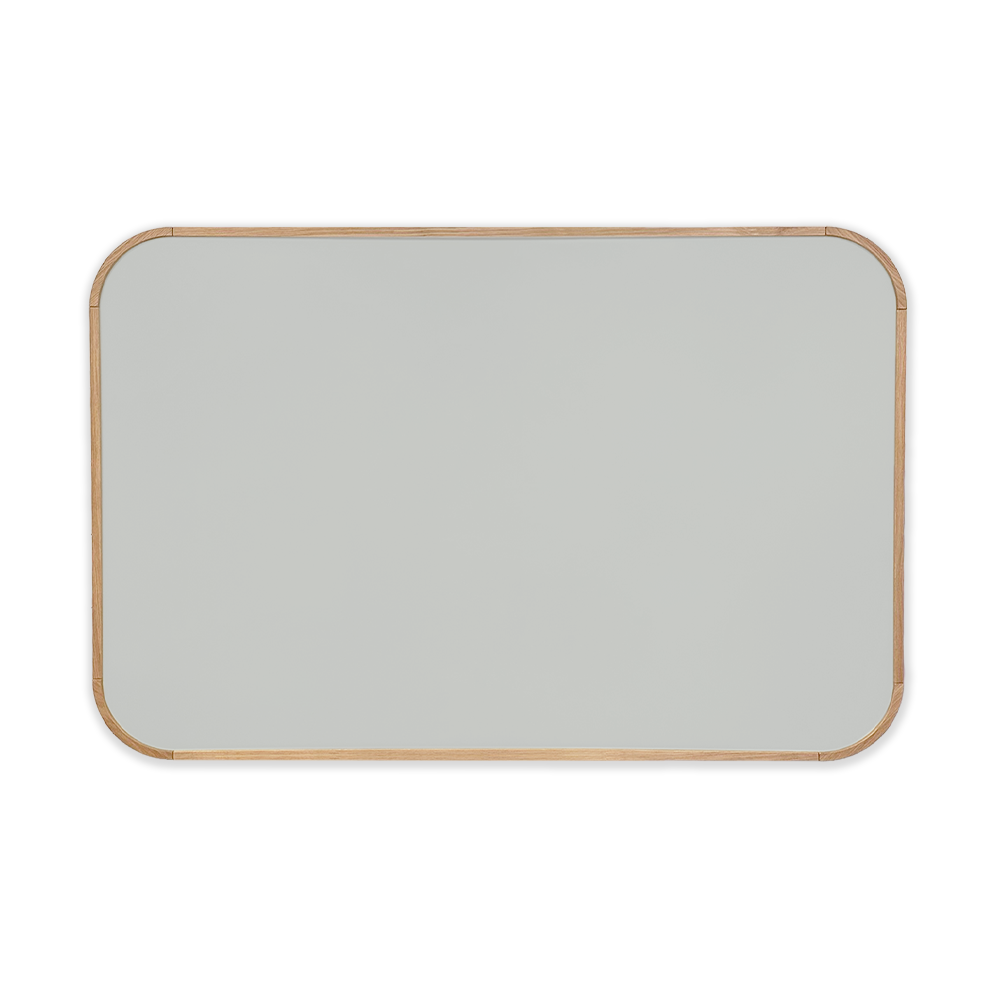 Stilren satin tavle med refleksfri overflade i farven grå