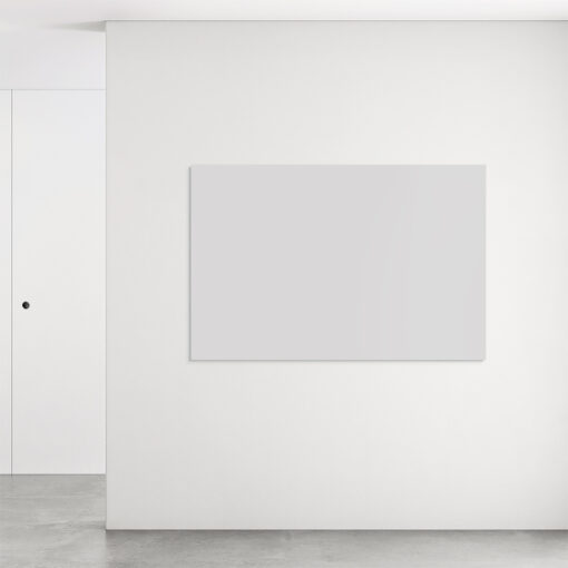 Stilren satin tavle med refleksfri overflade i farven grå