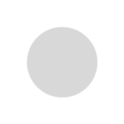 Rundt satin tavle i farven grå