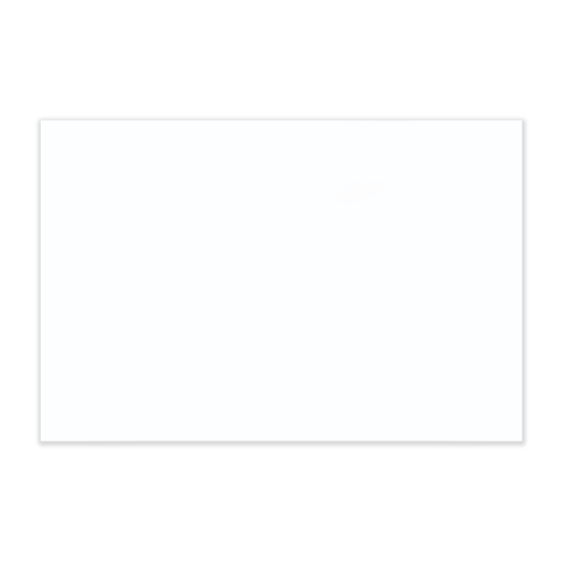 Stilren satin tavle med refleksfri overflade i farven hvid