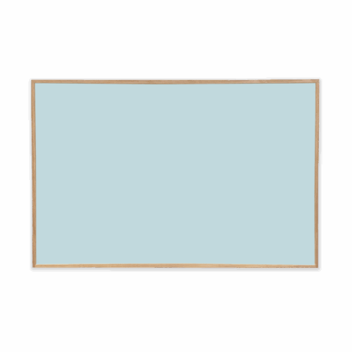 Stilren satin tavle med refleksfri overflade i farven blå