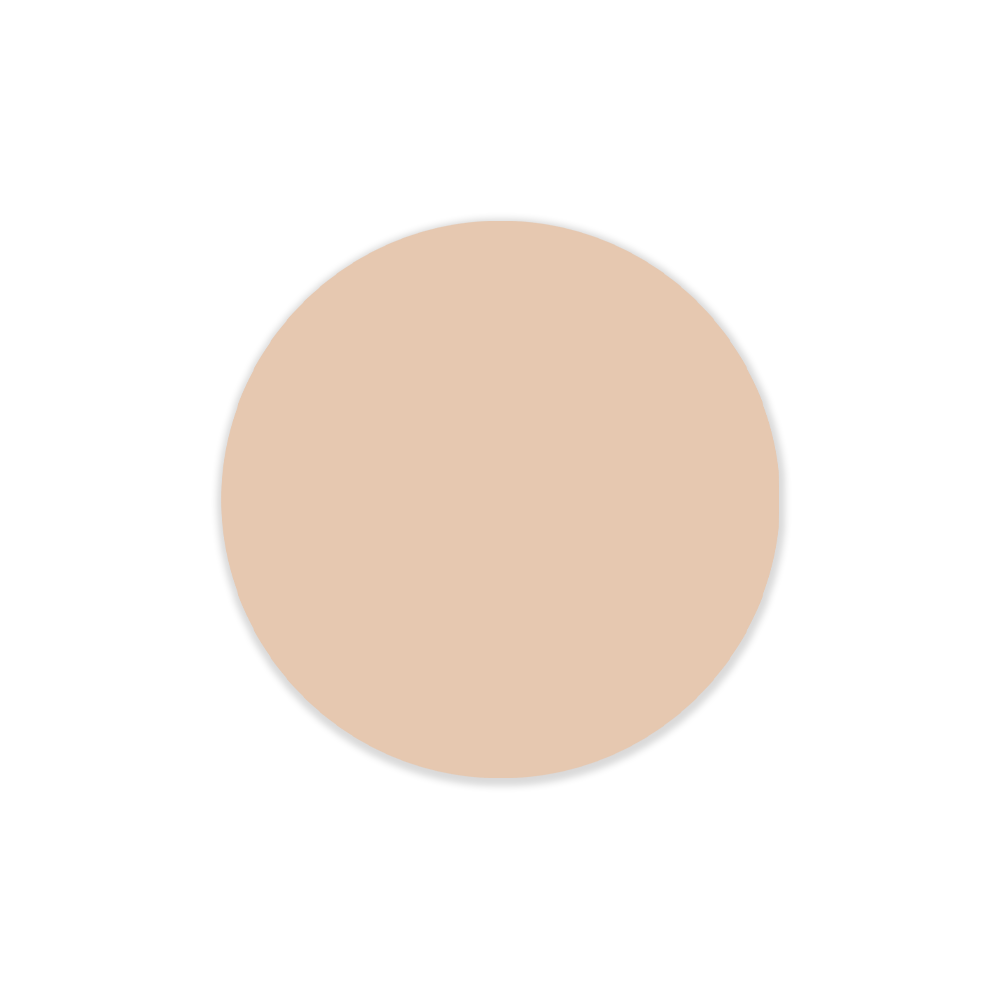 Rundt satin tavle i farven lys pink