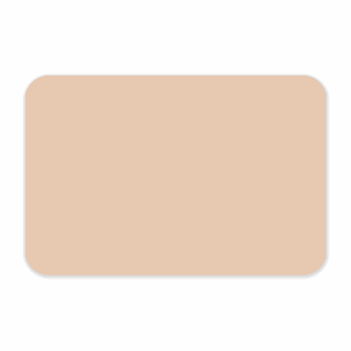 Satin tavle med bløde, afrundede hjørner i farven pink