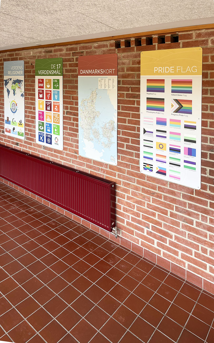 Visuel løsning lavet af EXAKT til Solbakkeskolen