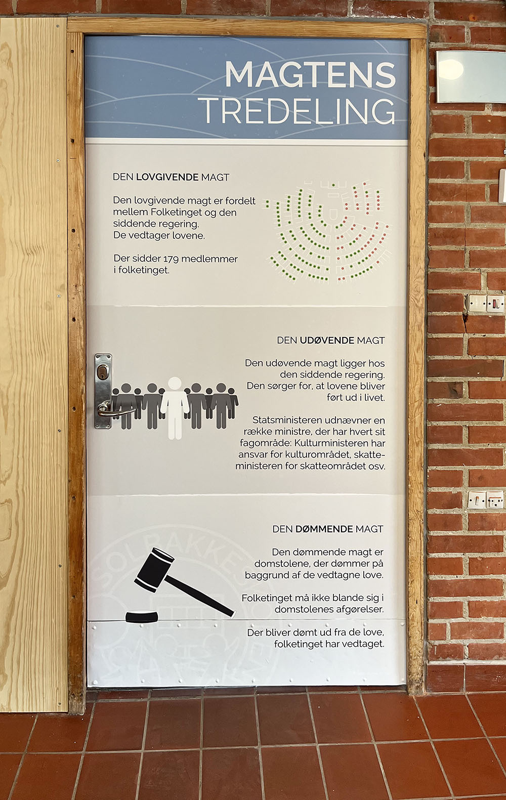 Visuel løsning lavet af EXAKT til Solbakkeskolen