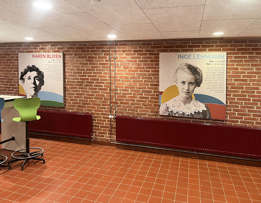 Visuel løsning lavet af EXAKT til Solbakkeskolen