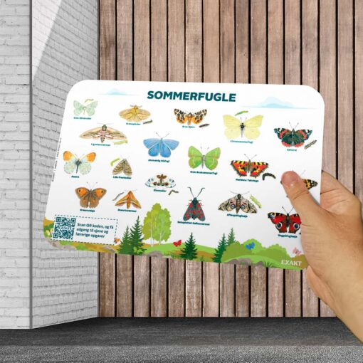 Design med sommerfugle