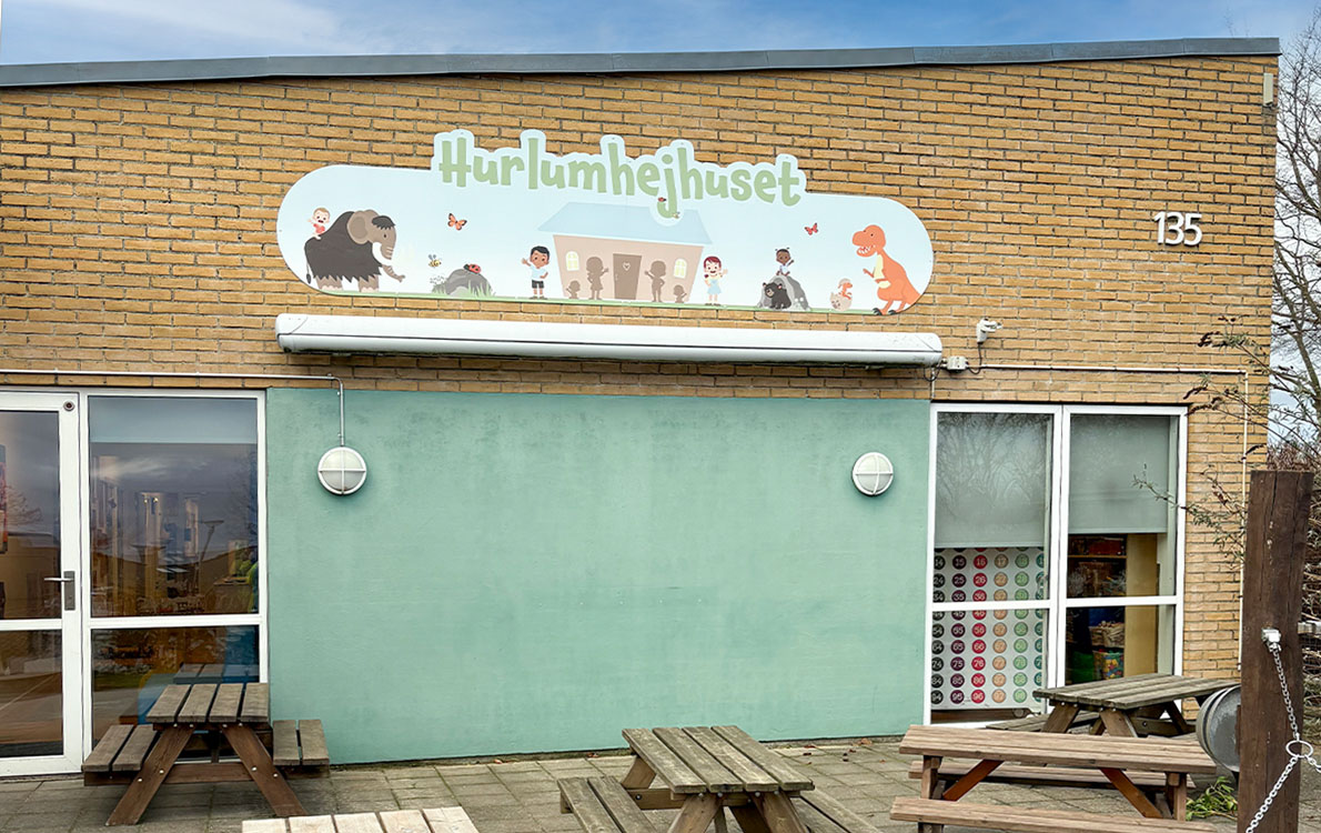 Visuel løsning til Hurlumhejhuset
