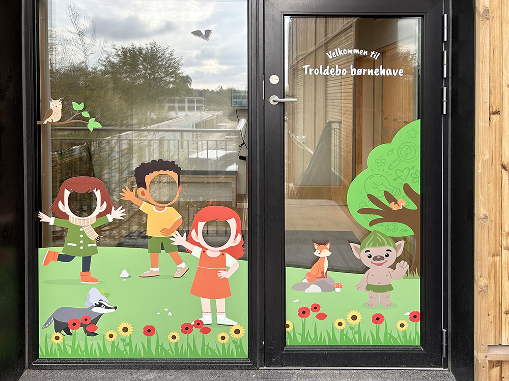 Visuel løsning til dagtilbuddet Troldebo