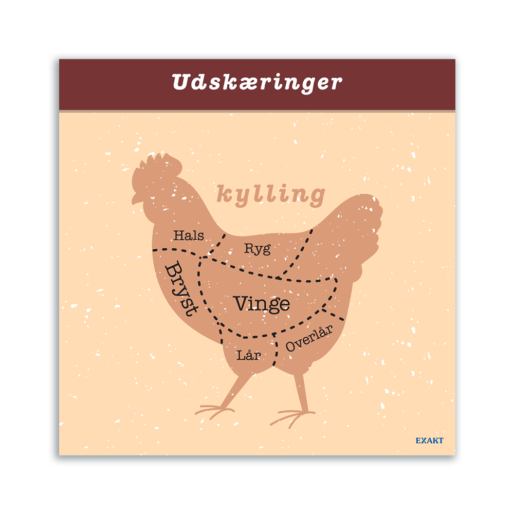 Udskæring kylling