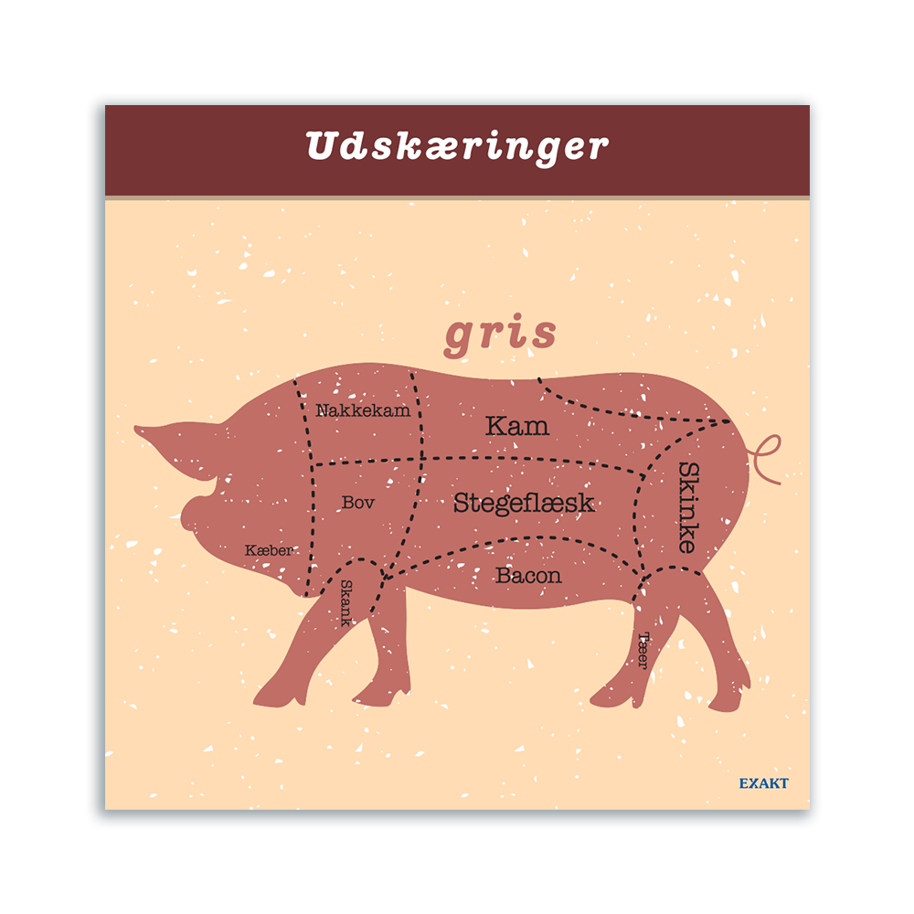 Udskæring gris