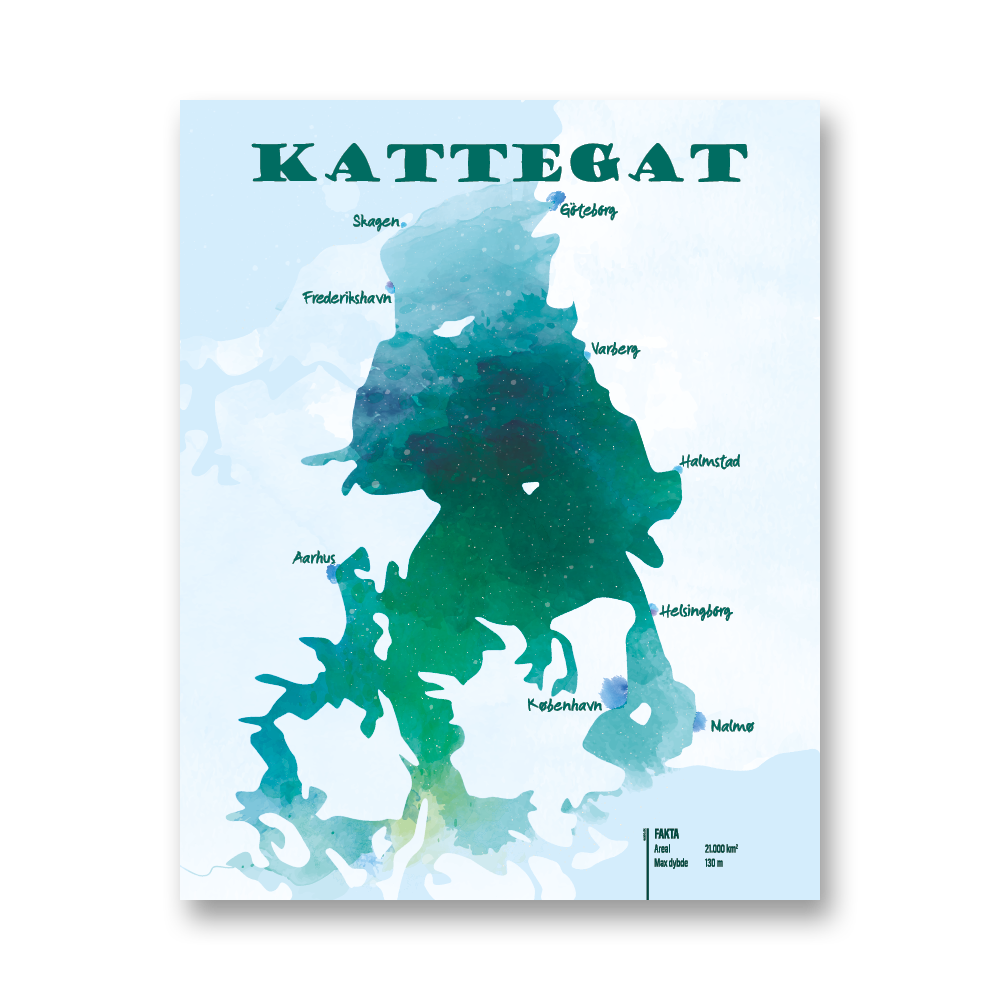 Stilfulde Designs med Danmarks have , Kattegat